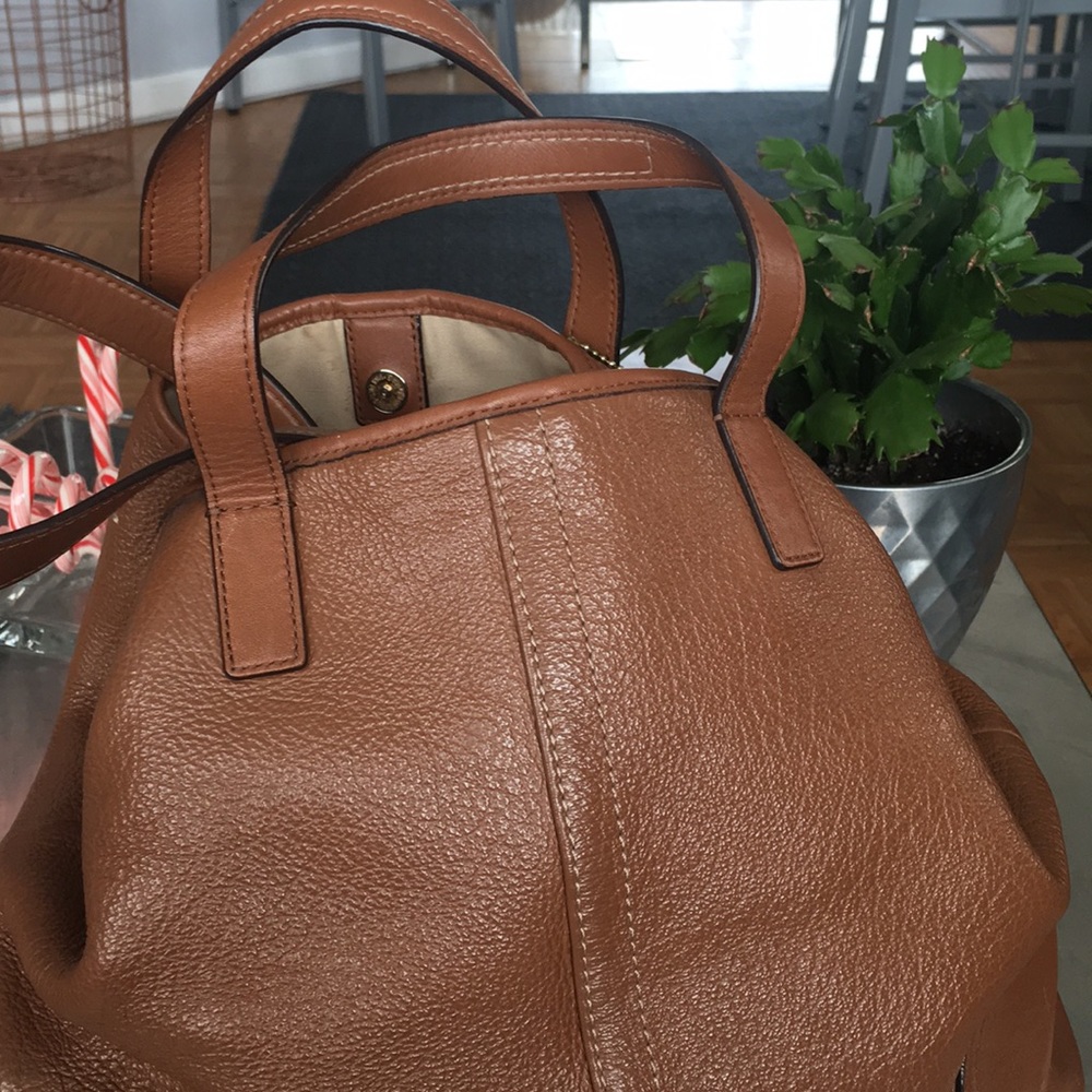 Coach/ Hadley/LXE/Grain Saddle/ Medium/Duffle/ - Picture 3 of 8